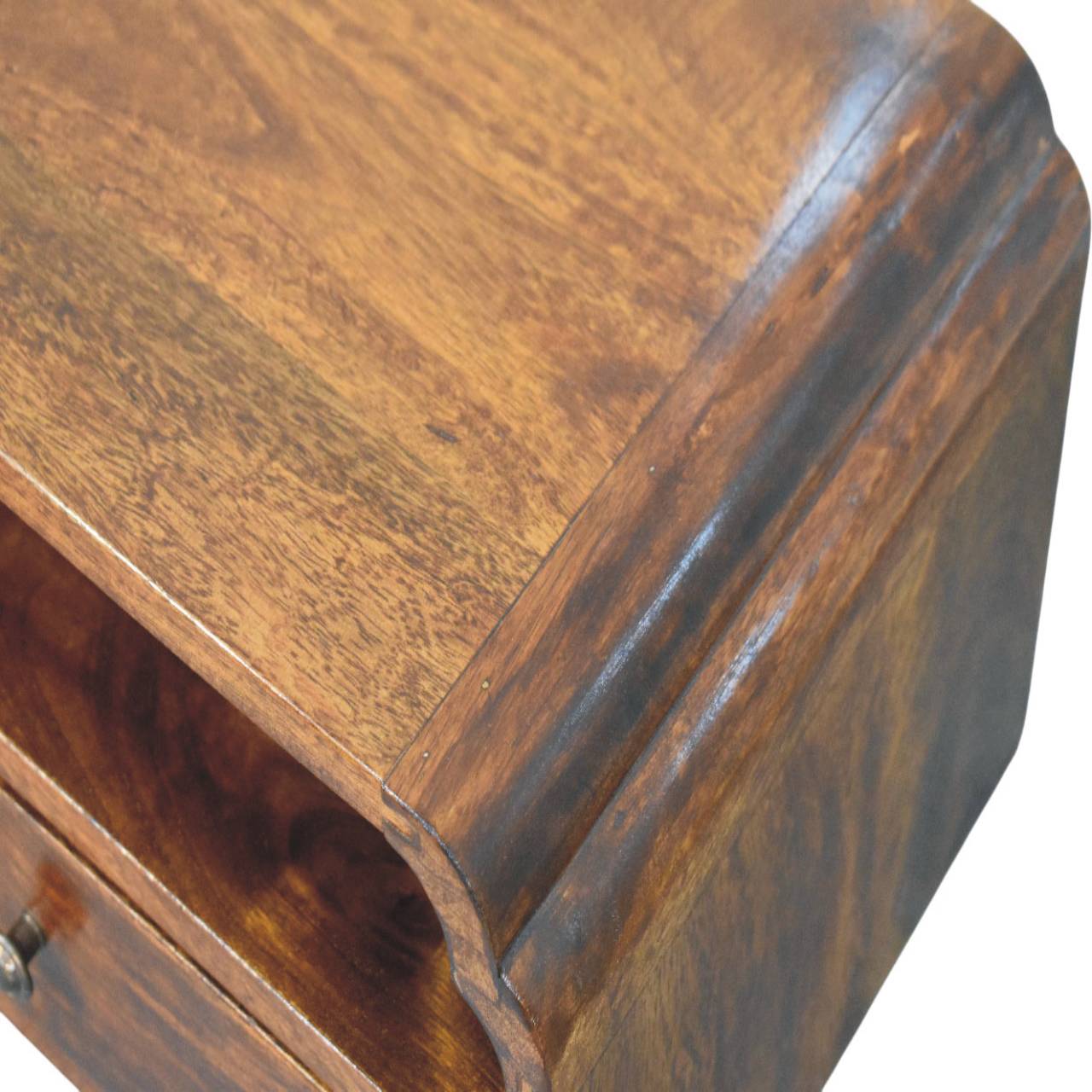 Avora Wall-Mounted Chestnut Bedside - Image 7