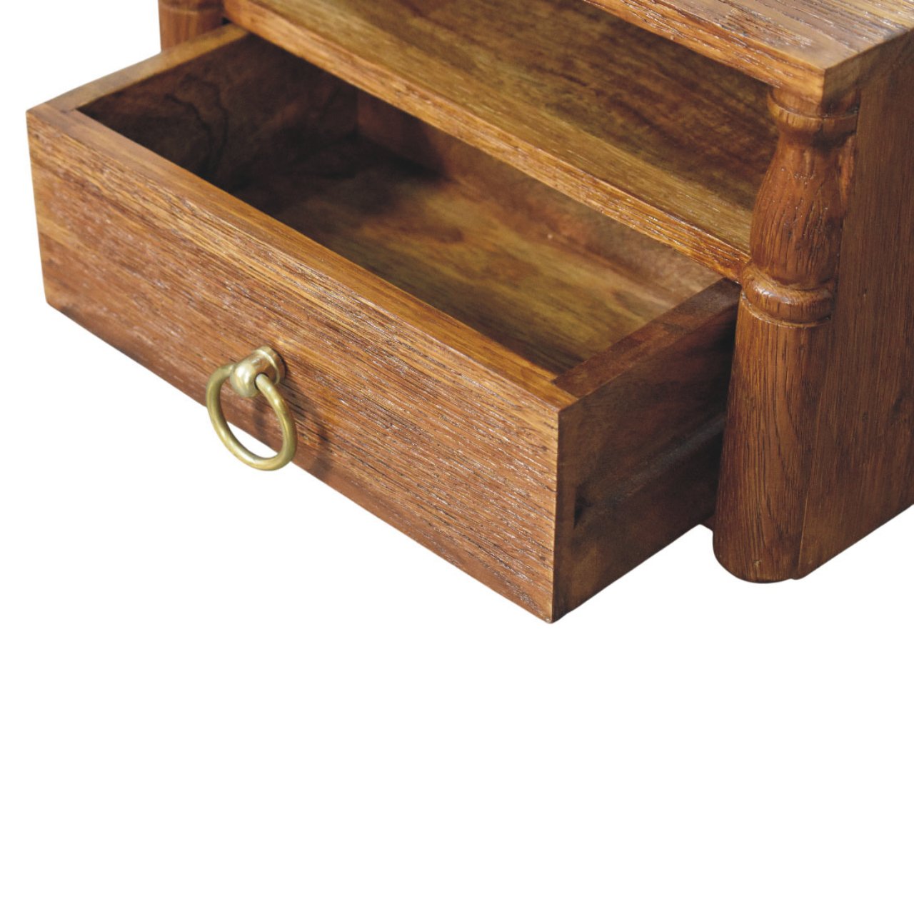 Turned Pillar Wall Nightstand - Image 6