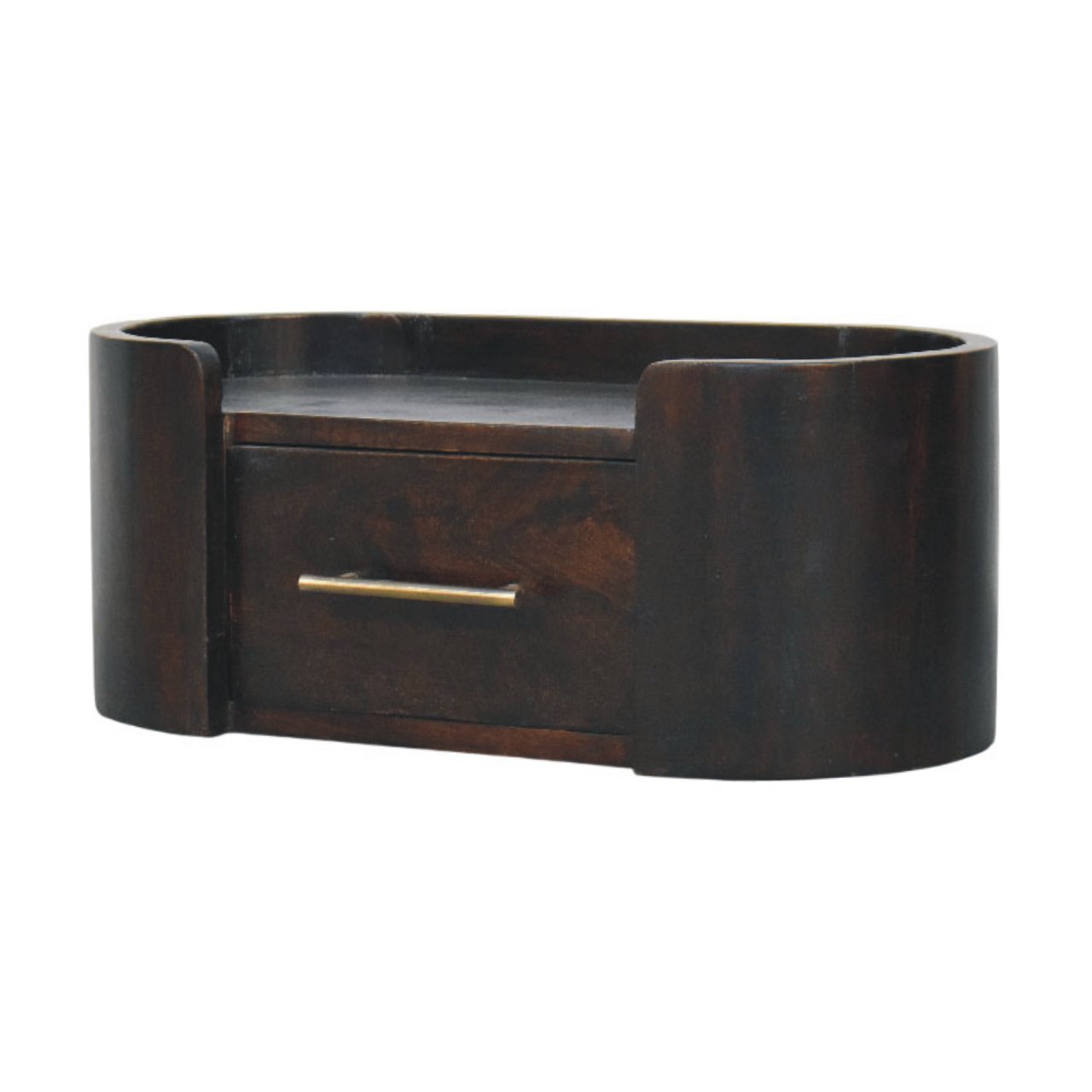 Curved Front Wall Nightstand - Image 2