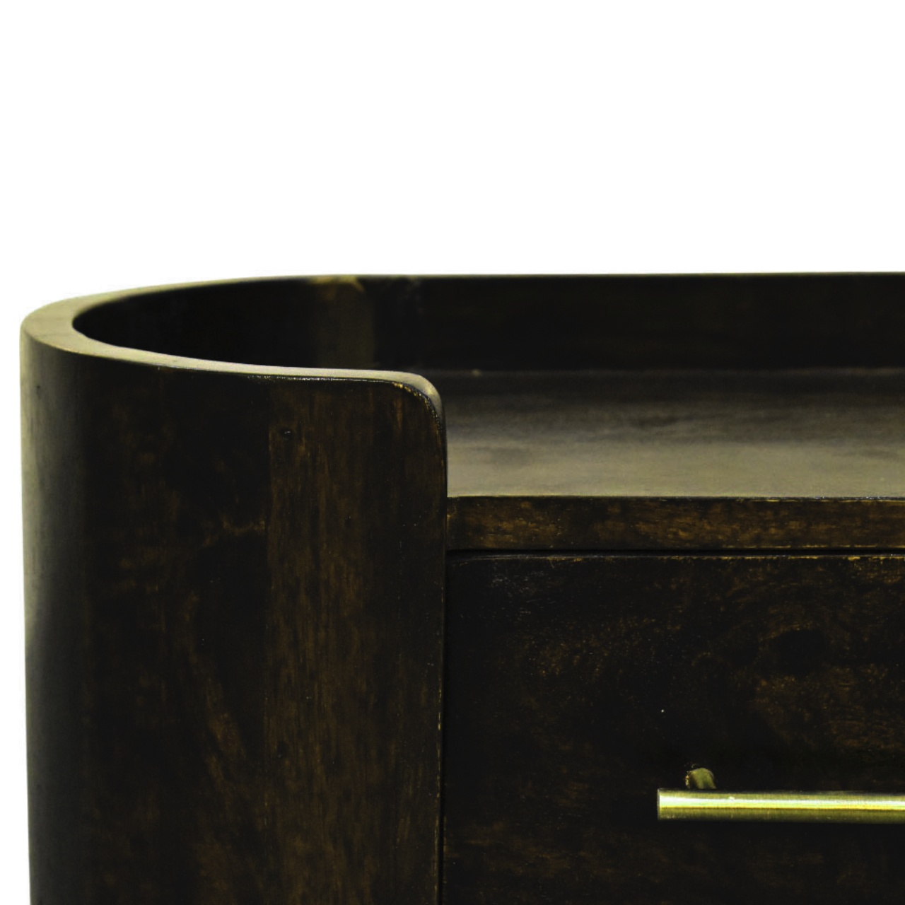 Curved Front Wall Nightstand - Image 4