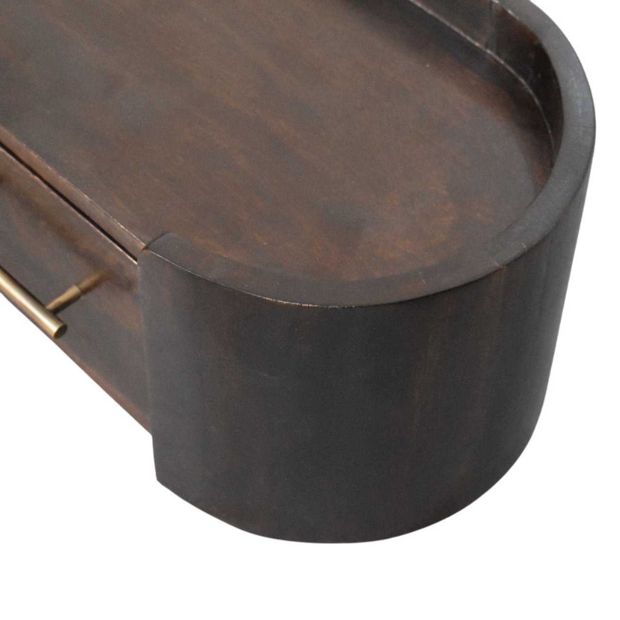 Curved Front Wall Nightstand - Image 5