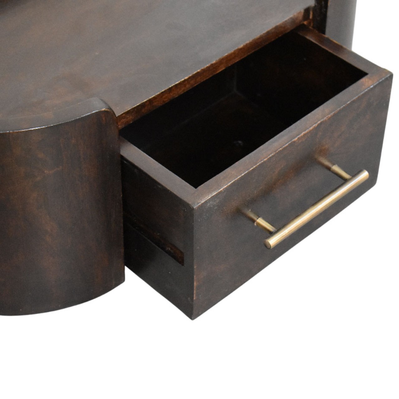 Curved Front Wall Nightstand - Image 6