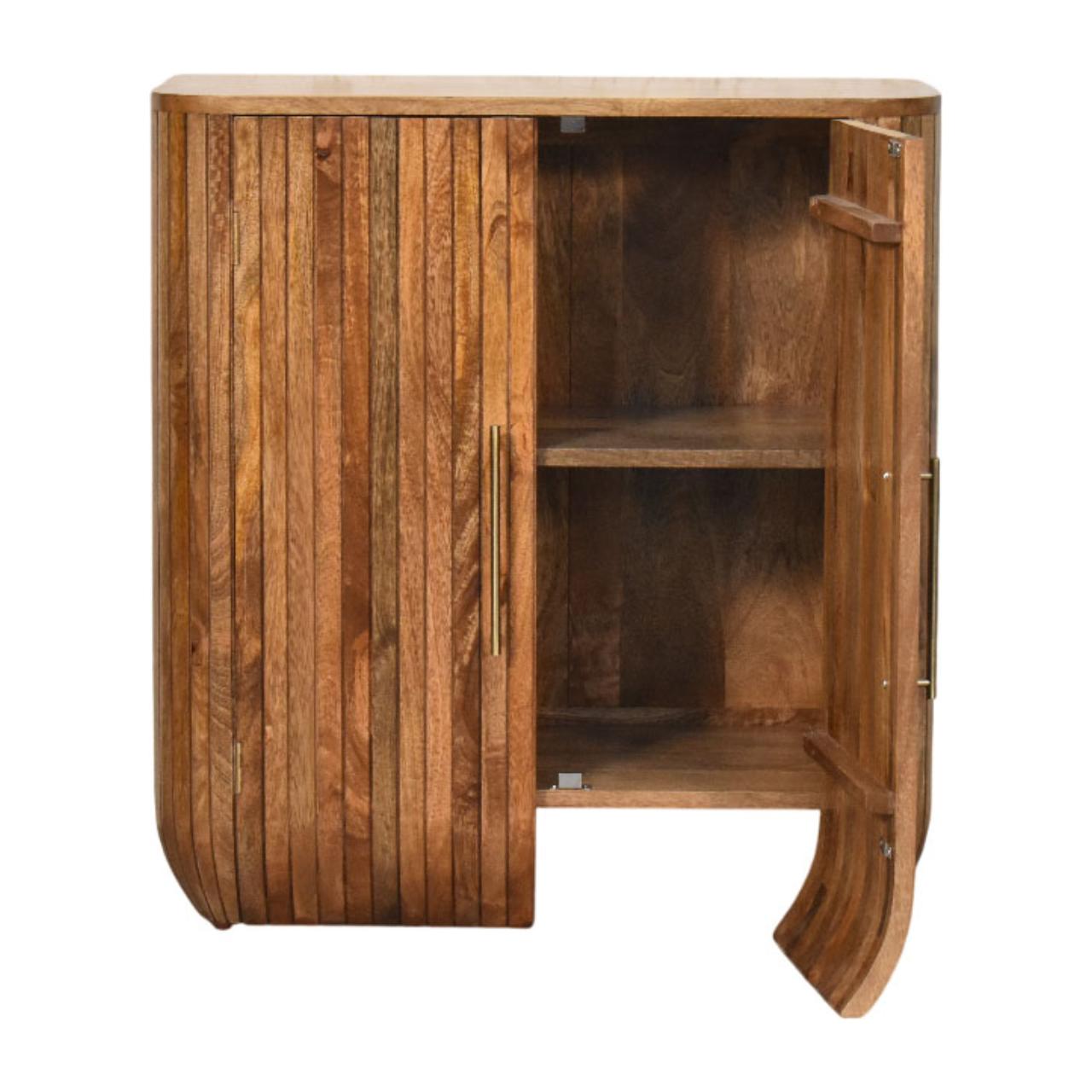 Fluted Curve Cabinet - Image 6