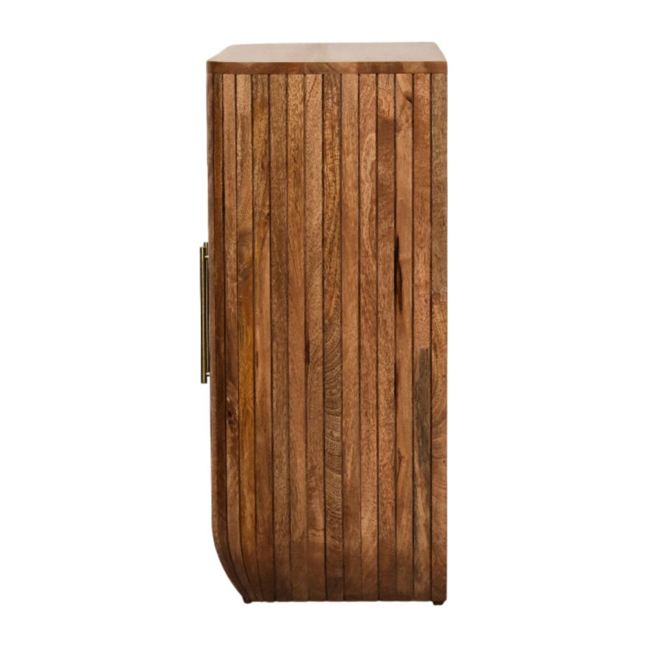 Fluted Curve Cabinet - Image 8